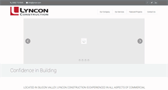 Desktop Screenshot of lyncon.com